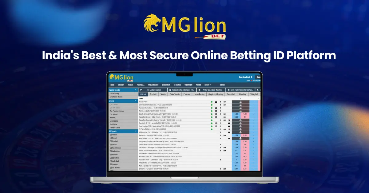 MGlionBet: India’s Best & Most Secure Online Betting ID Platform